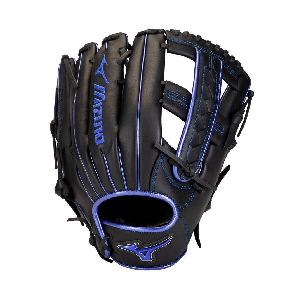 Guantes Mizuno MVP Prime SE Slowpitch 12.5" Hombre Negras/Azul Real Baratas ZLDG-67029